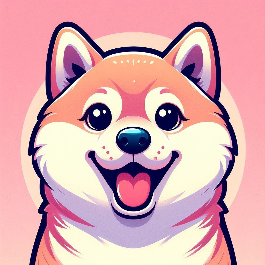 柴犬SNSアイコン１｜かわいいシンプル犬イラスト20枚セット｜配信・プロフィールOK