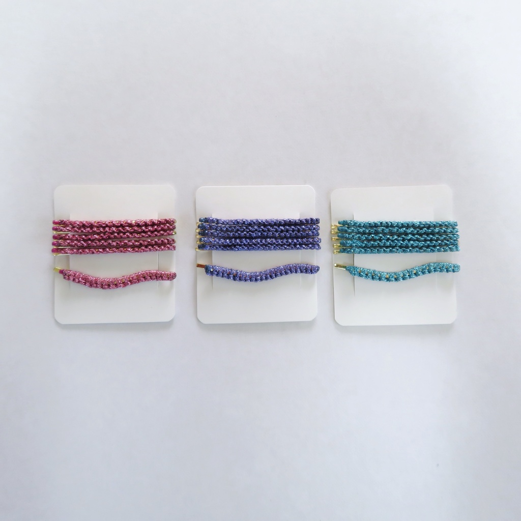 推し色5カラー ヘアピンセット6本入