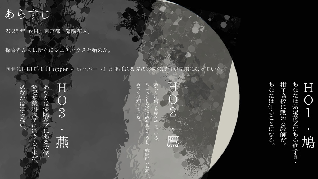 CoCシナリオ『惜別と霽月』SPLL:E189971