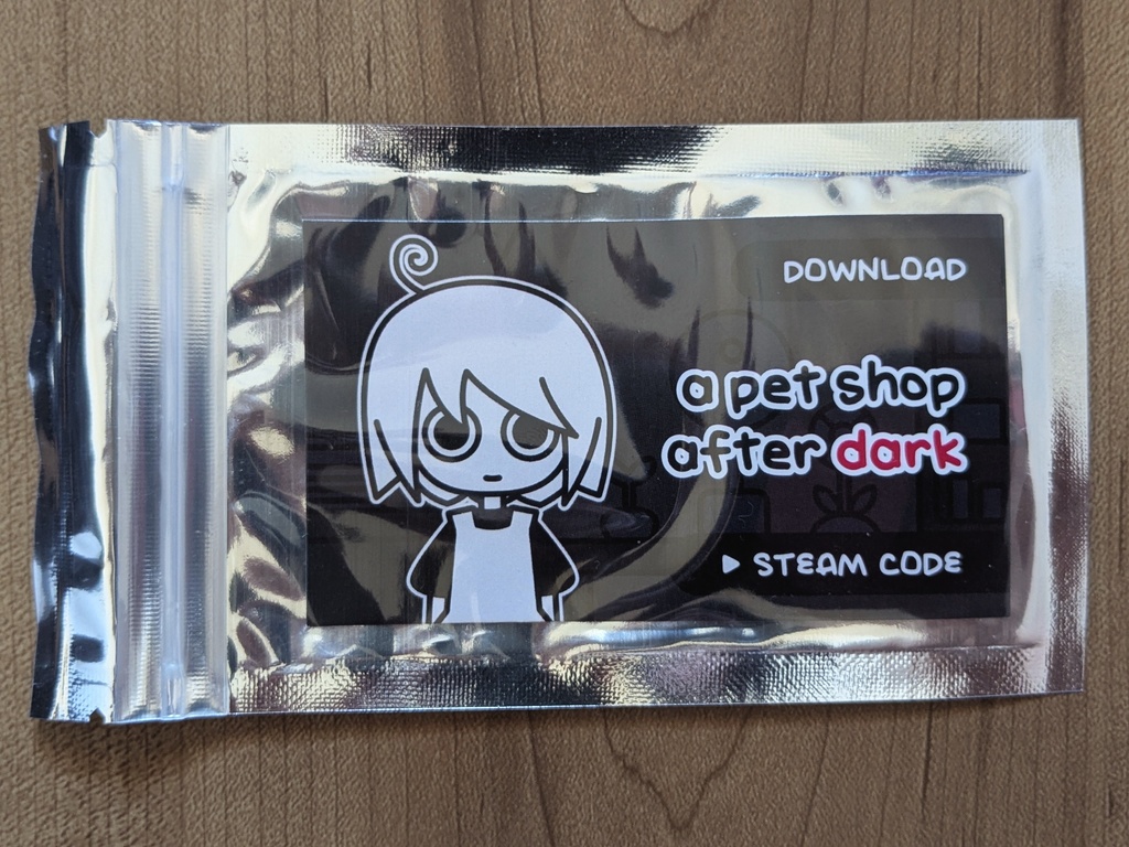 a pet shop after dark【ゲームDLカード】