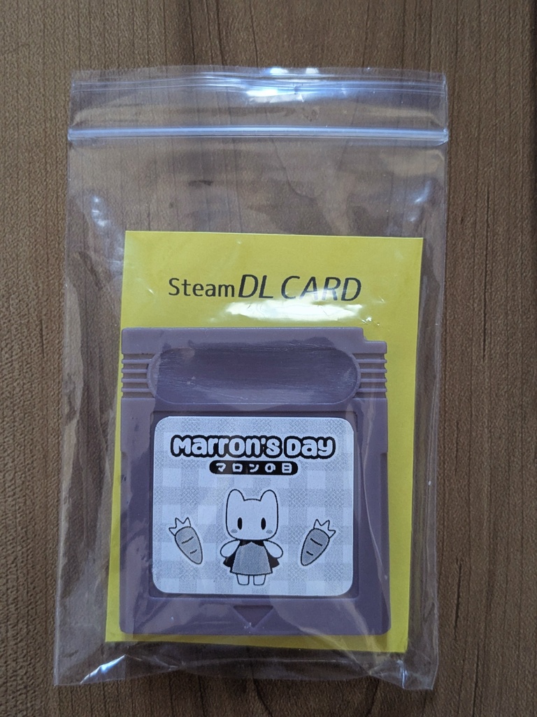 マロンの日【ゲームDLカード+シール】