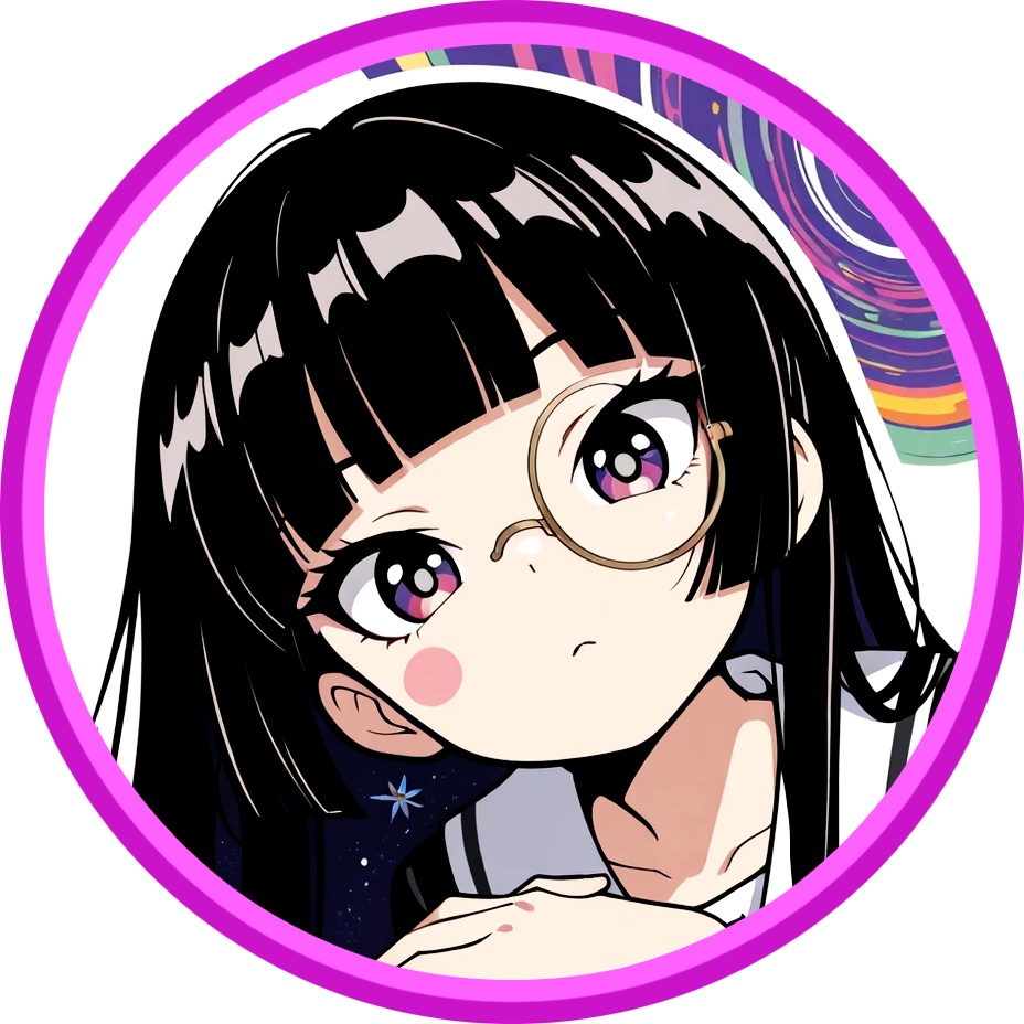 【無料配布】モノクルJKアイコン♪【でんでん使って＾＾】