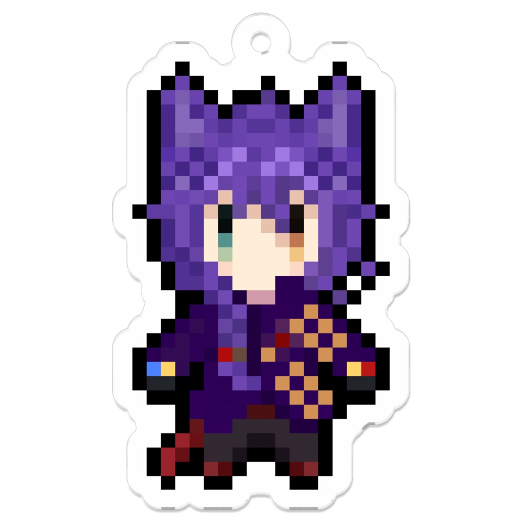 ドット絵アクリルキーホルダーver.2