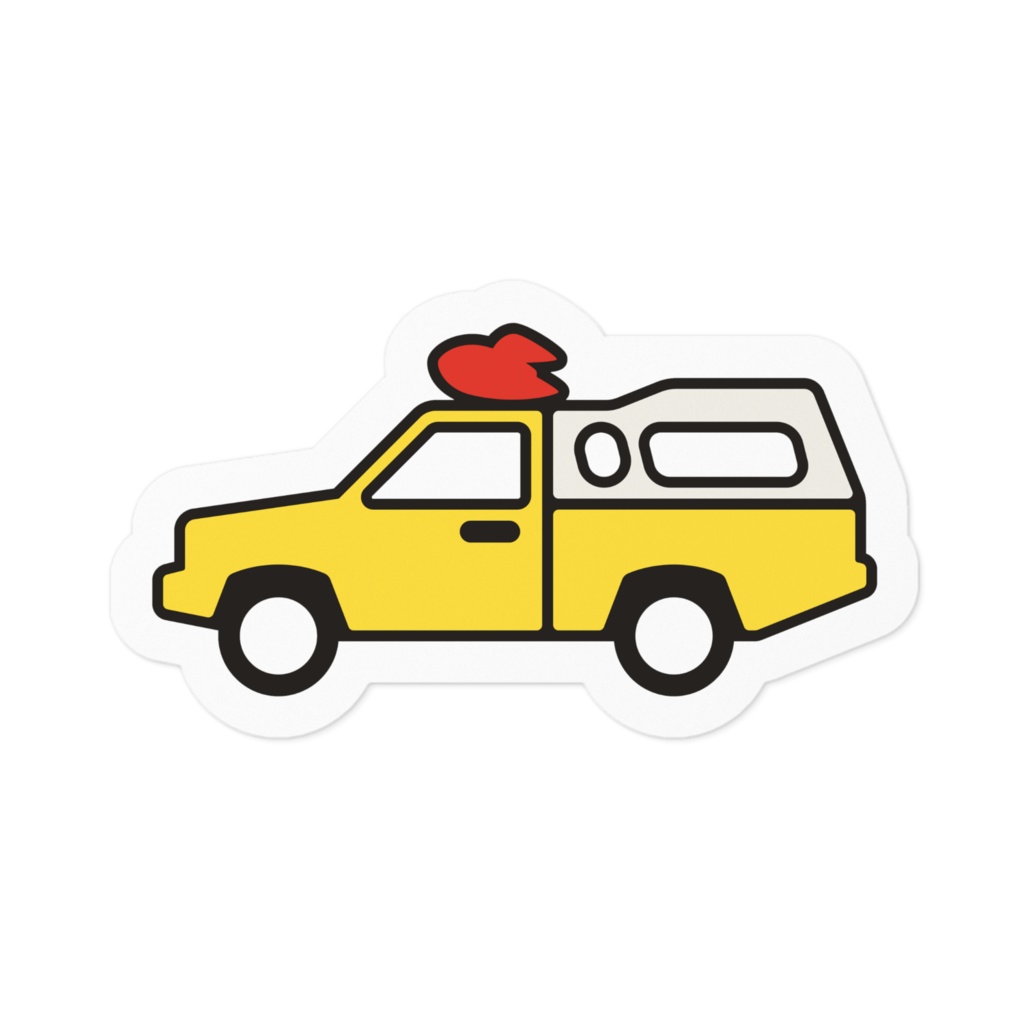 Pizza Planet Truck Sticker