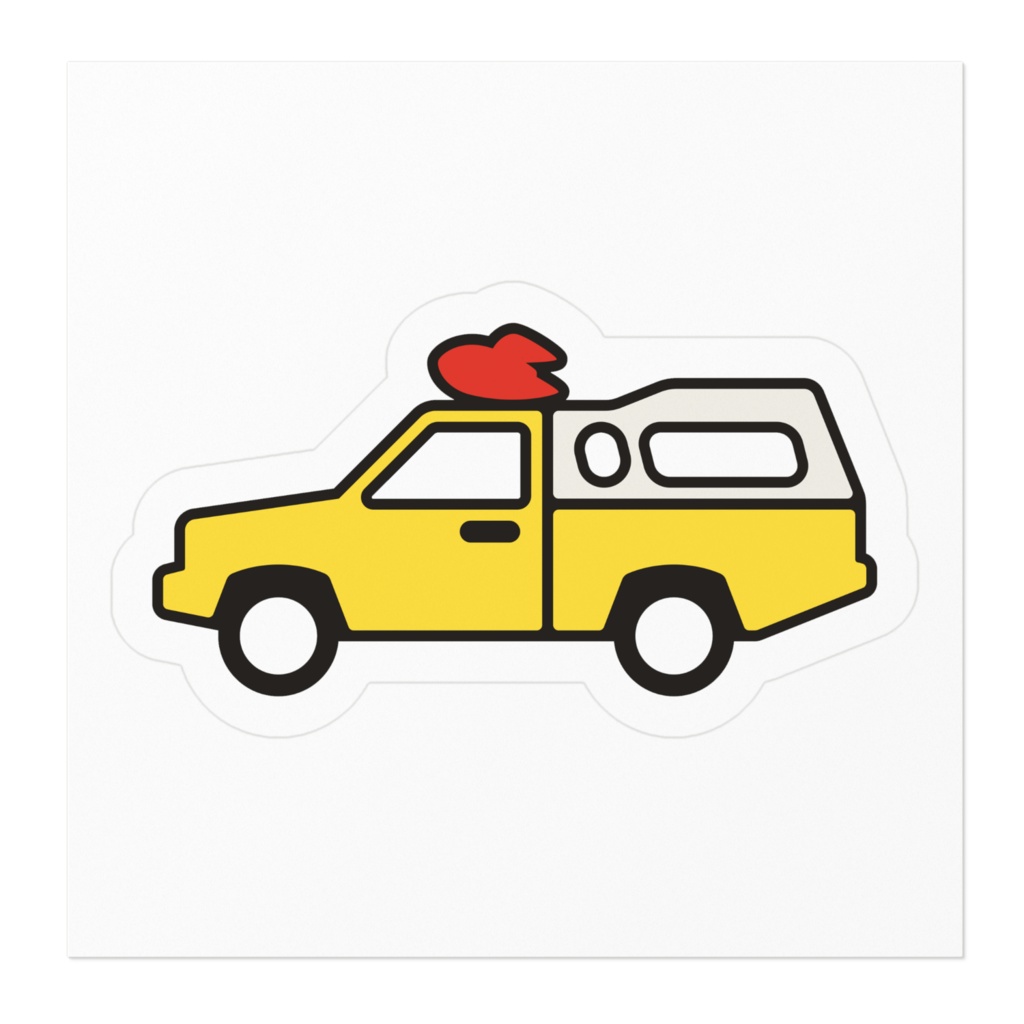 Pizza Planet Truck Sticker