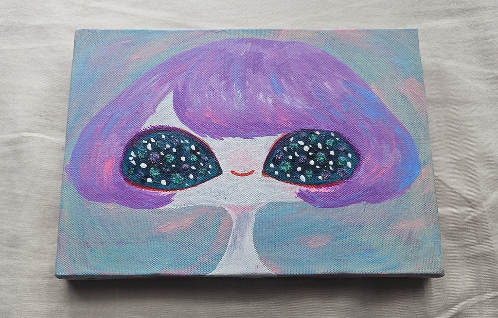 原画【きらきらおめめちゃん】