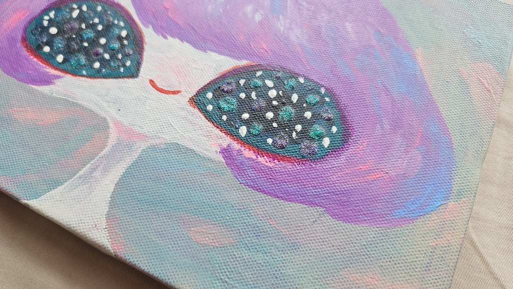 原画【きらきらおめめちゃん】