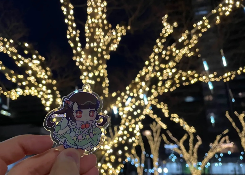 【C107】ちょこんと!ハーバリウムフェアリーズ 東雲つむぎアクスタ