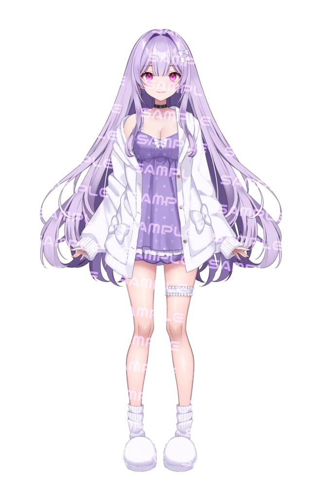 【汎用モデル】部屋着の少女【VTS対応】