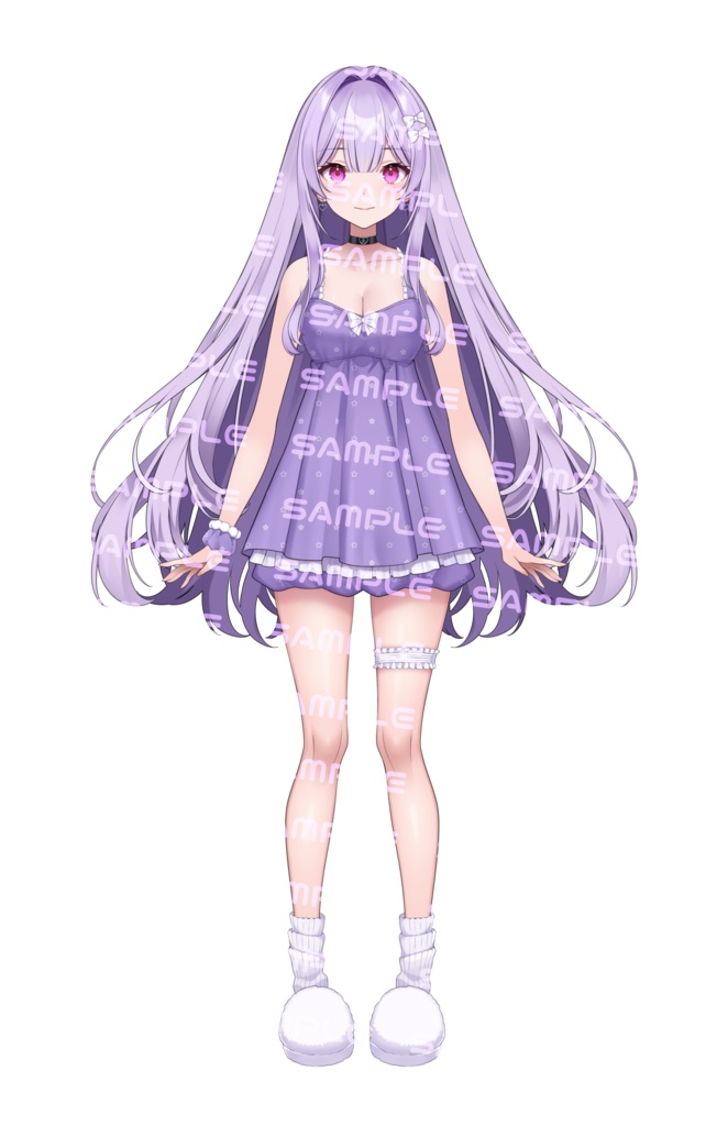 【汎用モデル】部屋着の少女【VTS対応】