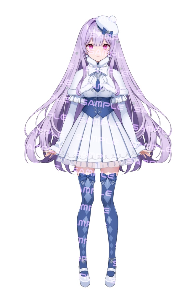 【汎用モデル】冬服の少女【VTS対応】