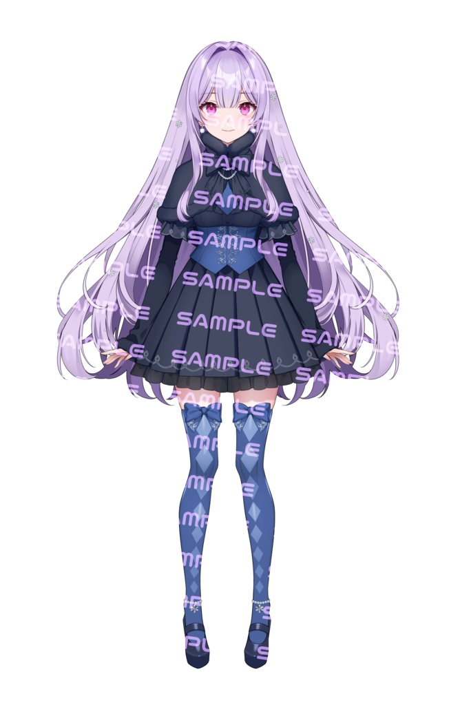 【汎用モデル】冬服の少女【VTS対応】