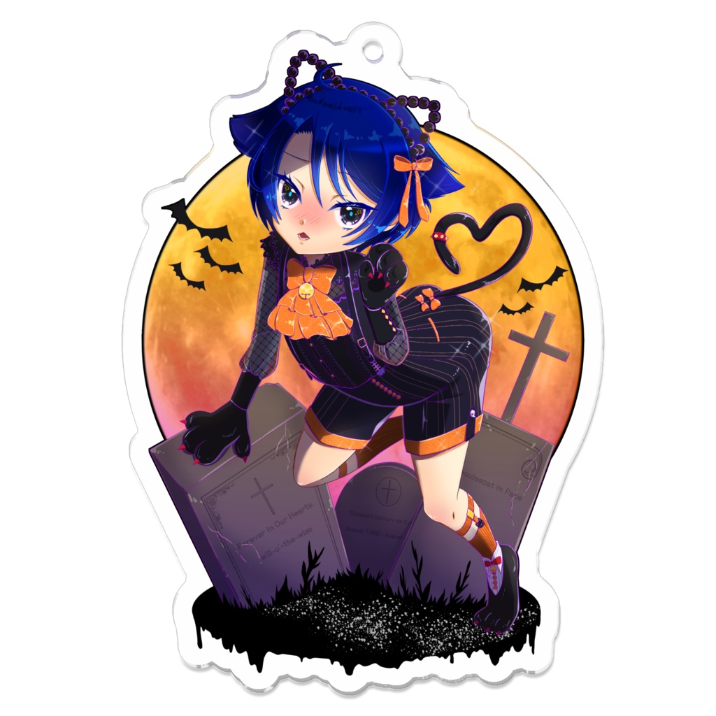 [アクリルキーホルダー]ハロウィン2019Aoi