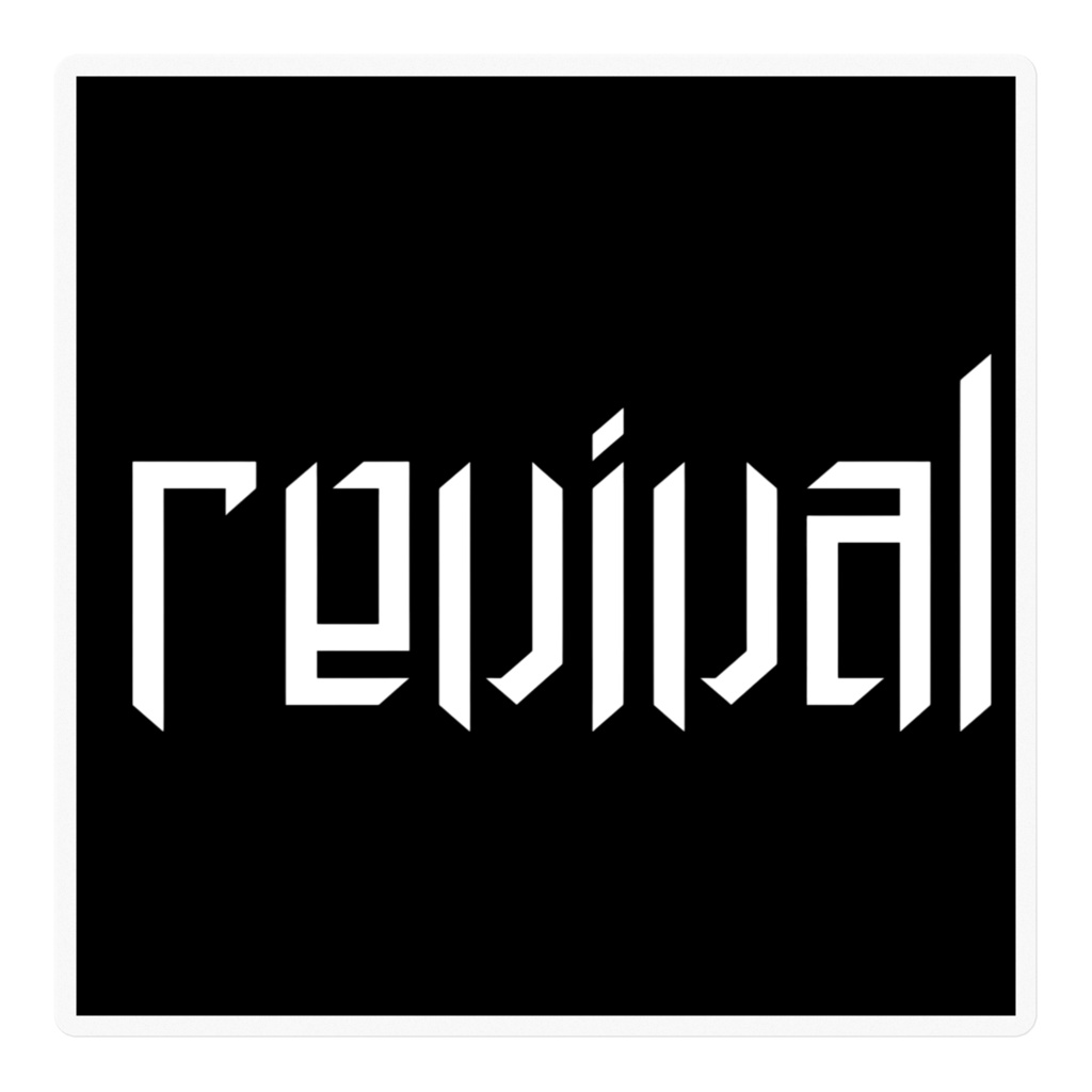 「revival」リリース記念ステッカー