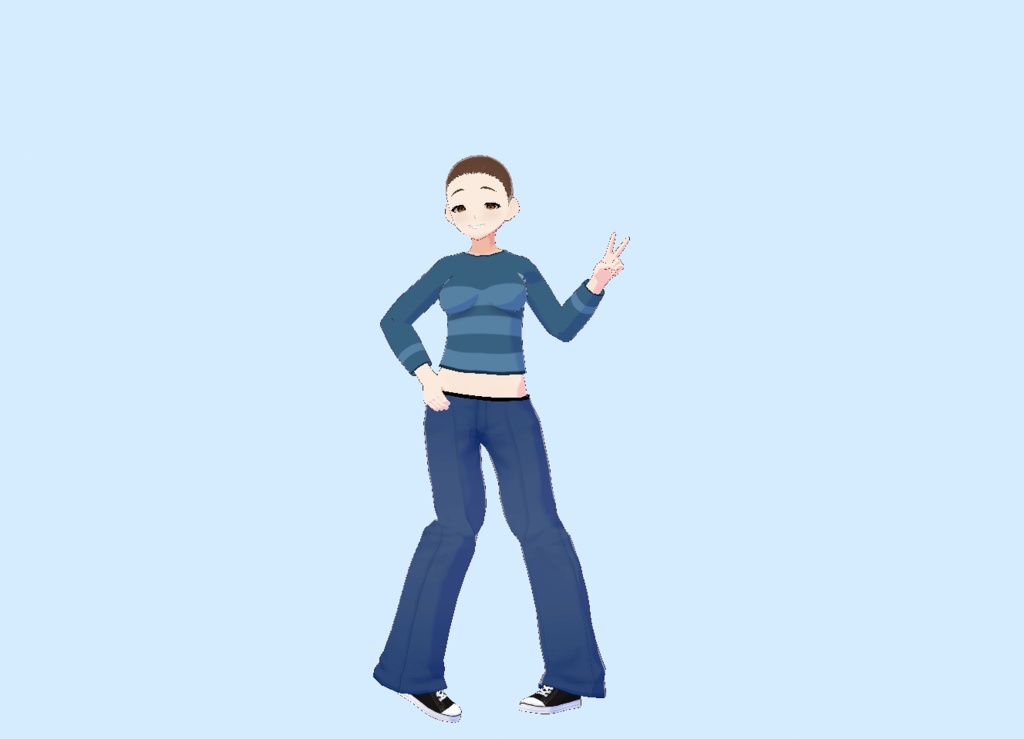 TOP AND BELLBOTTOM PANTS SET 
