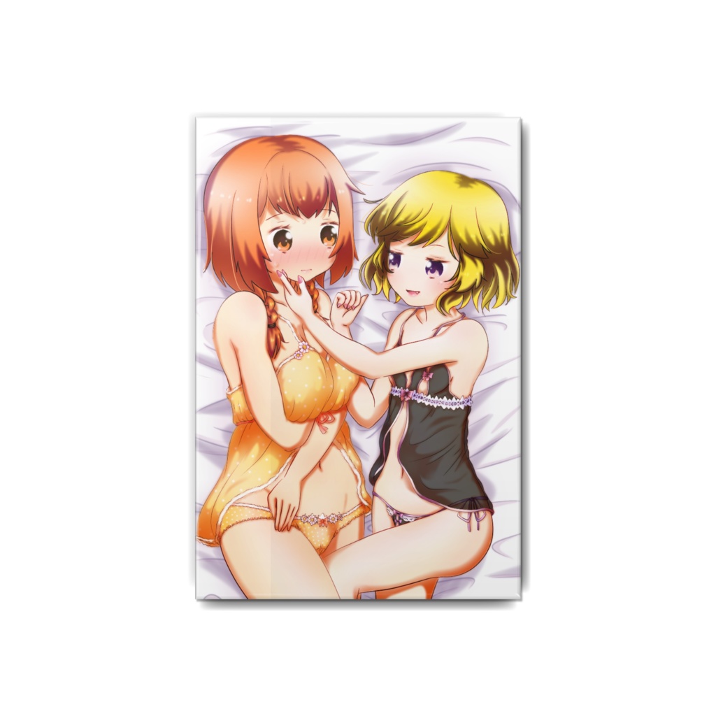 エリひな缶バッジ