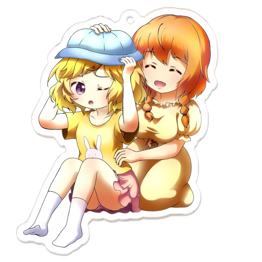 エリひなアクリルキーホルダー