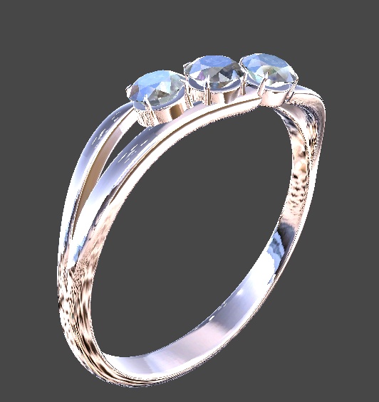 3日間セール中! Sugar Shine Ring 指輪(お砂糖ring、アクセサリー)【VRchat想定】