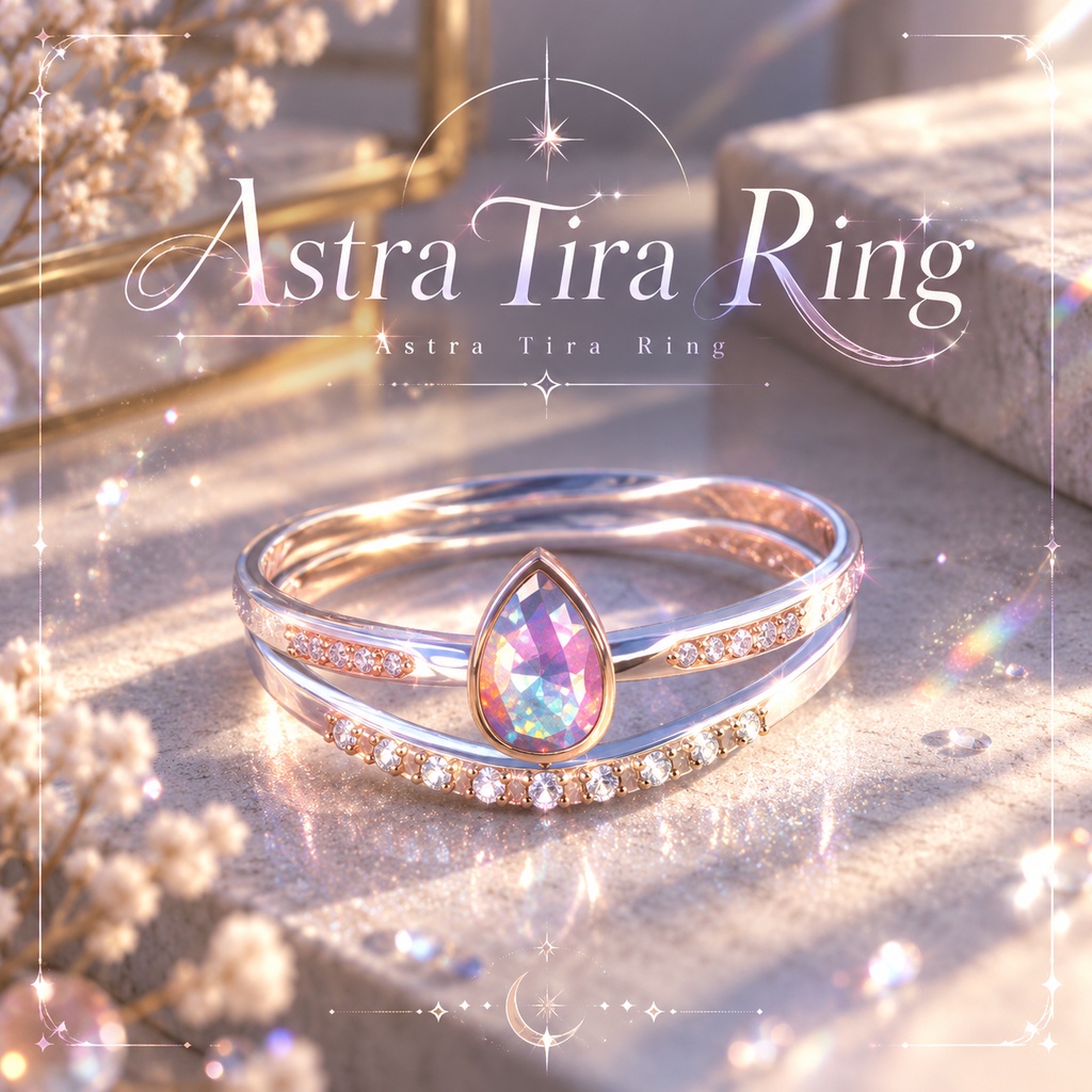 Astra Tira Ring アストラティアリング —　指輪　アクセサリー【VRchat】