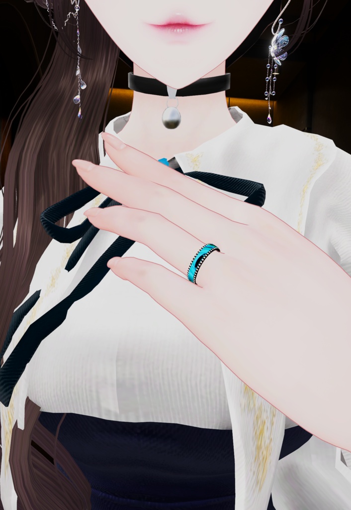 3日間200円セール!!!二つセット!【VRChat対応】Celestia Ring - セレスティアリング - ✦ 2Type Ring Set ✦