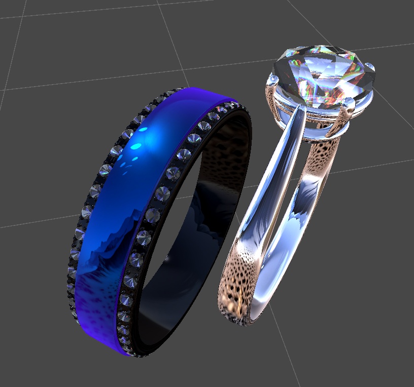 3日間200円セール!!!二つセット!【VRChat対応】Celestia Ring - セレスティアリング - ✦ 2Type Ring Set ✦