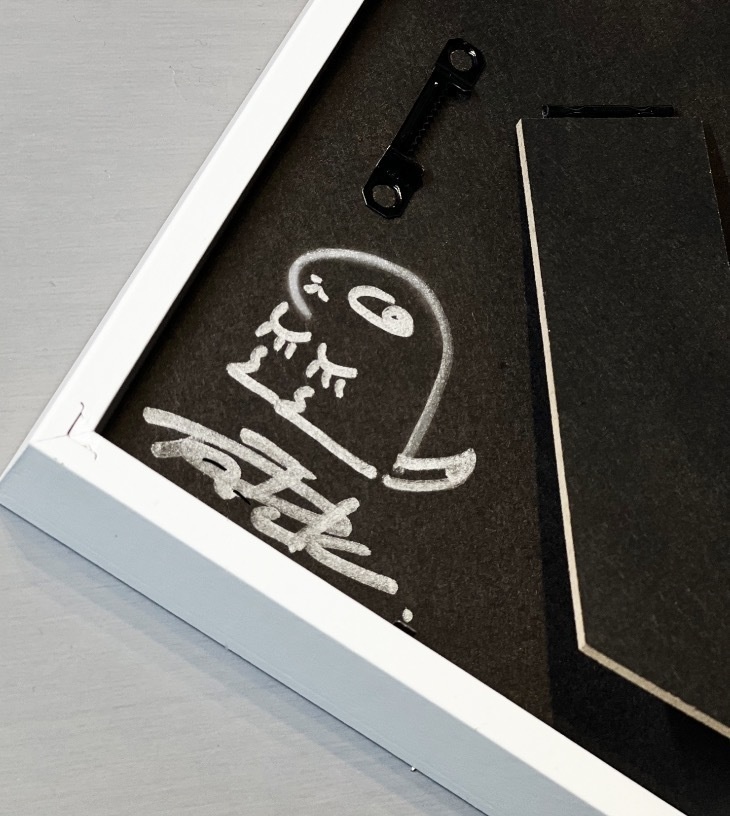 【直筆サイン入り額装プラン】FASHION SNAP ART