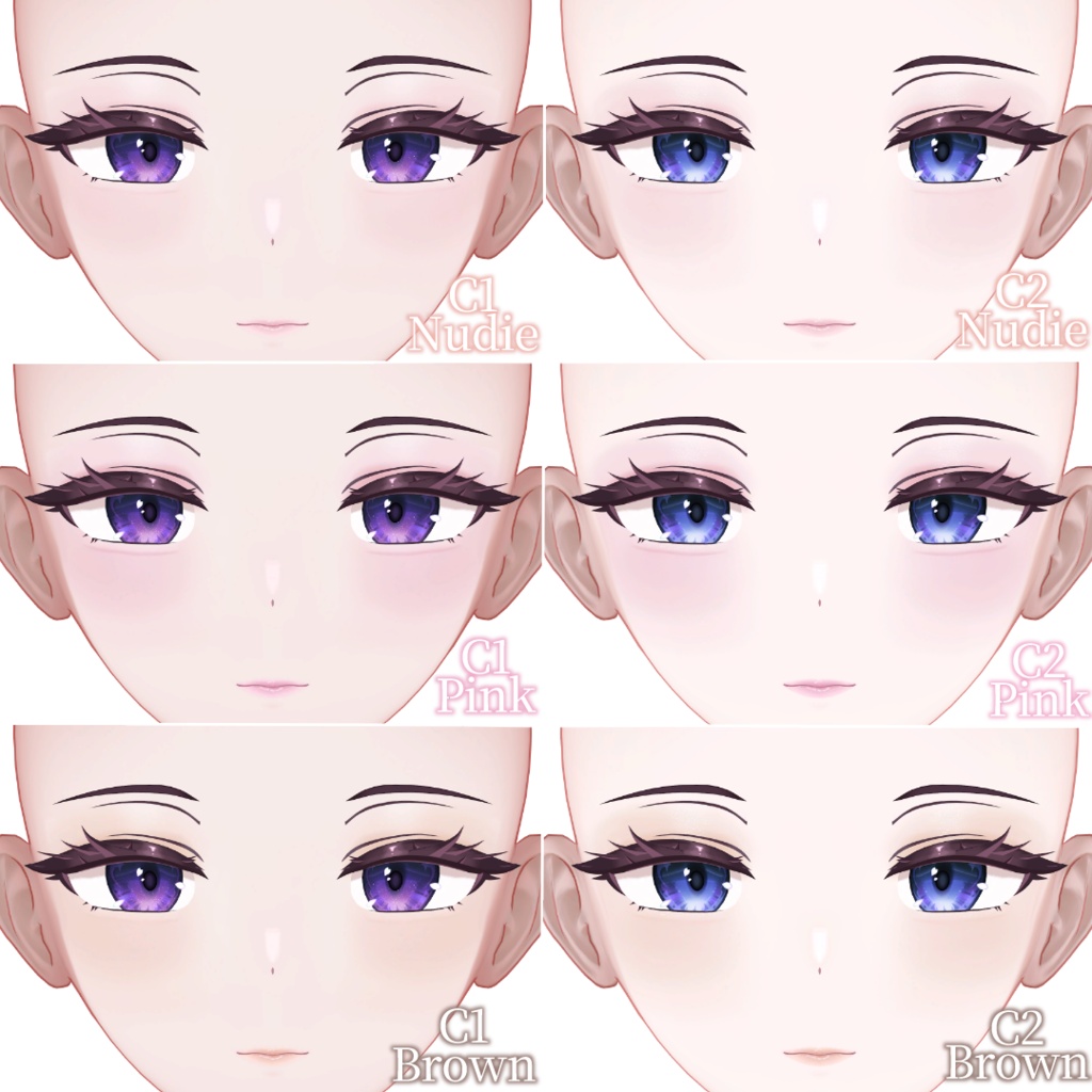 【SALE】黑见 -Kuroki- MakeUpTexture