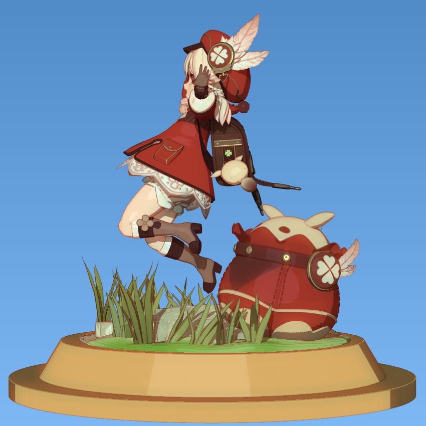 原神 クレーのスカルプトモデル(ZPR) - Genshin Impact Klee Sculpted Model(ZPR)