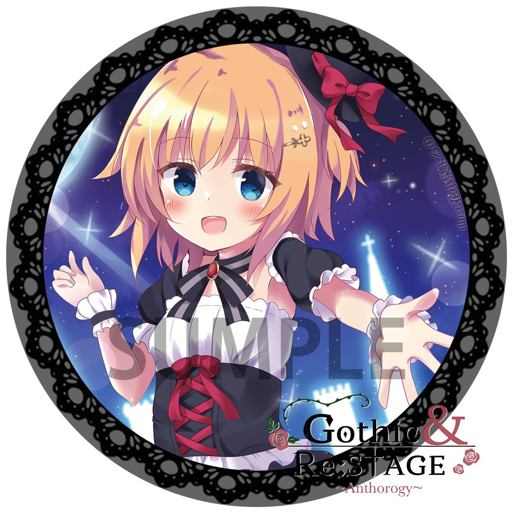 【Gothic&Re:STAGE】アクリルコースター【花小泉よるの】