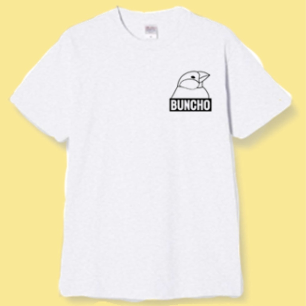 BUNCHO Tシャツ(パステルシルバー)