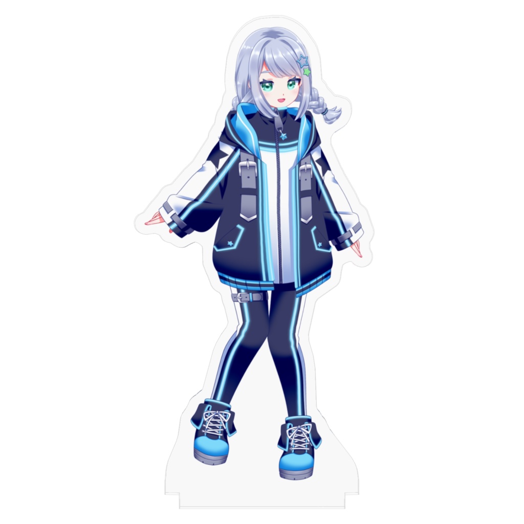 星海なお アクリルフィギュア 100×100mm