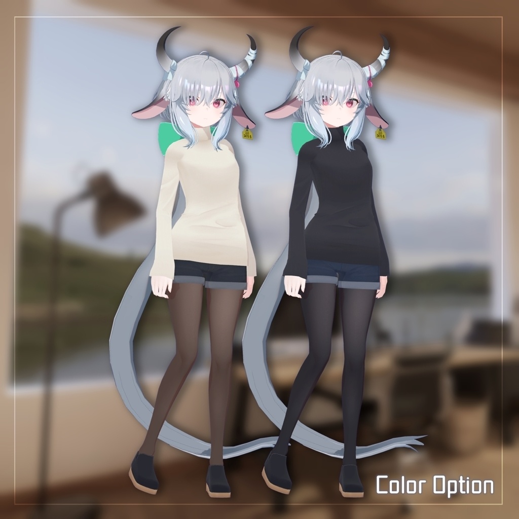 【7アバター対応】シンプルオフスタイル【衣装】