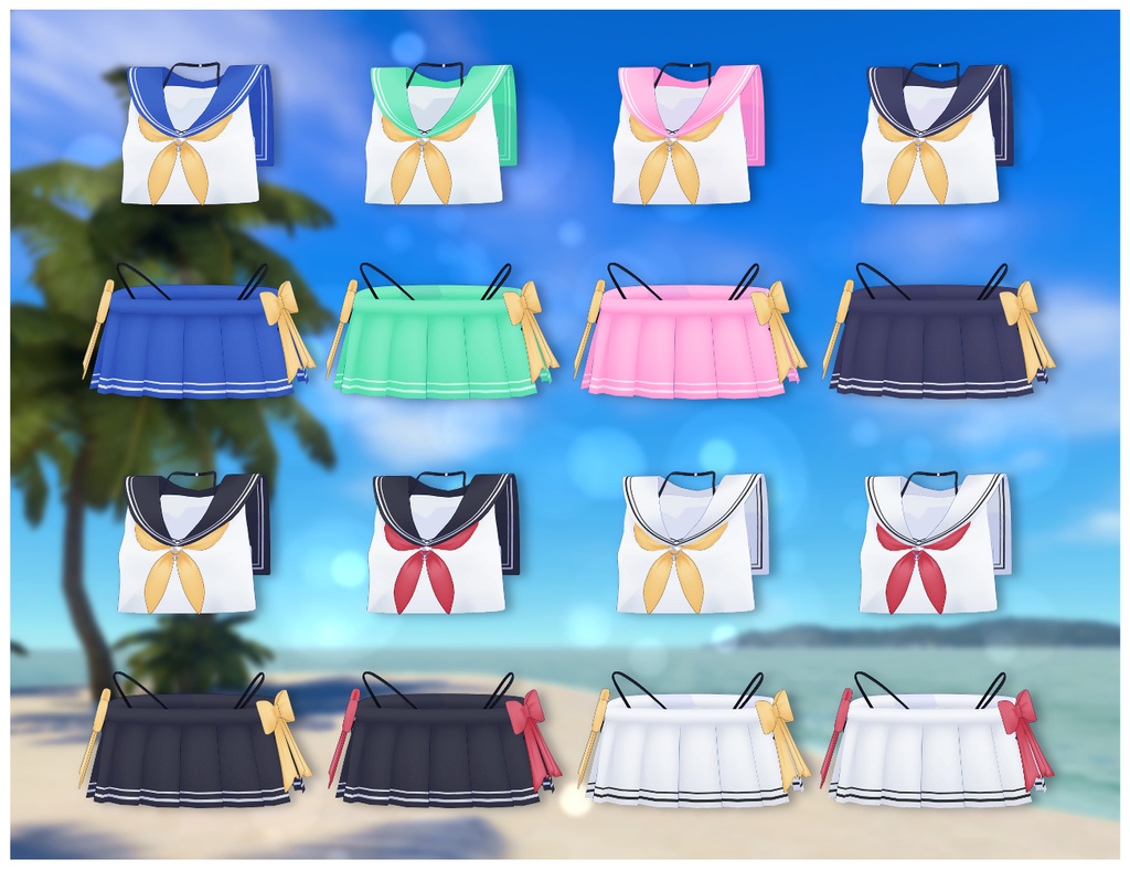 【ウユ対応】セーラーマリン【衣装】