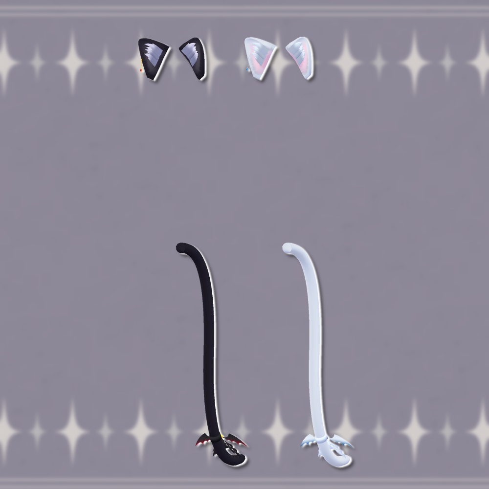 【全2種】ゴスキャットセット【アクセサリー】