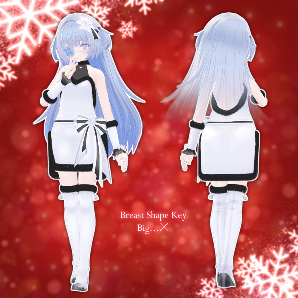 【10アバター対応】クリスマスドレス2023【衣装】