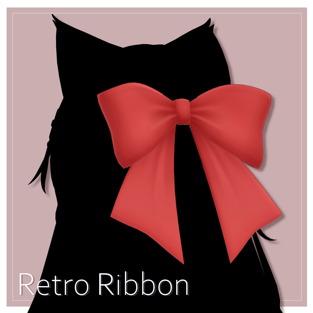 【無料】Retro Ribbon 【アクセサリー】