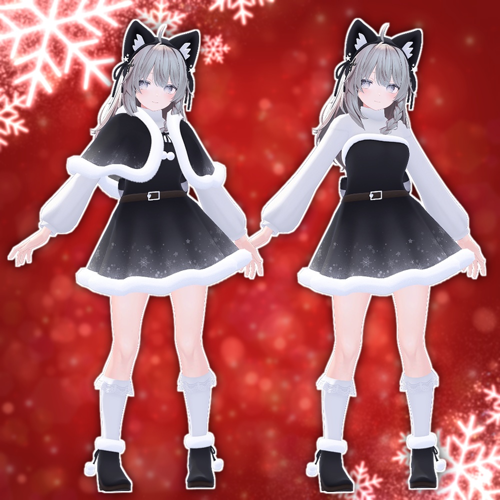 ✨セール中✨【10アバター対応】クリスマスドレス2024【衣装】