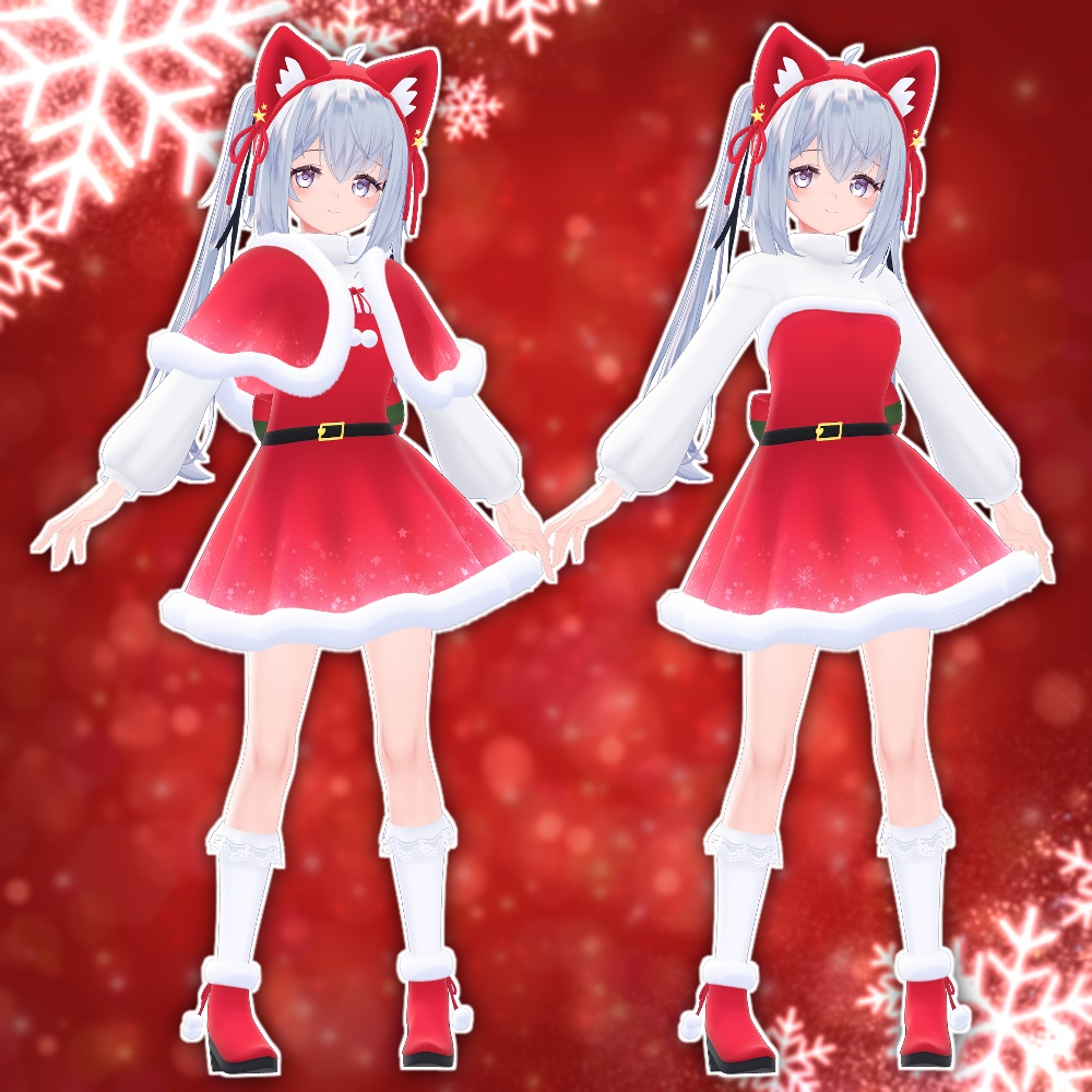 ✨セール中✨【10アバター対応】クリスマスドレス2024【衣装】