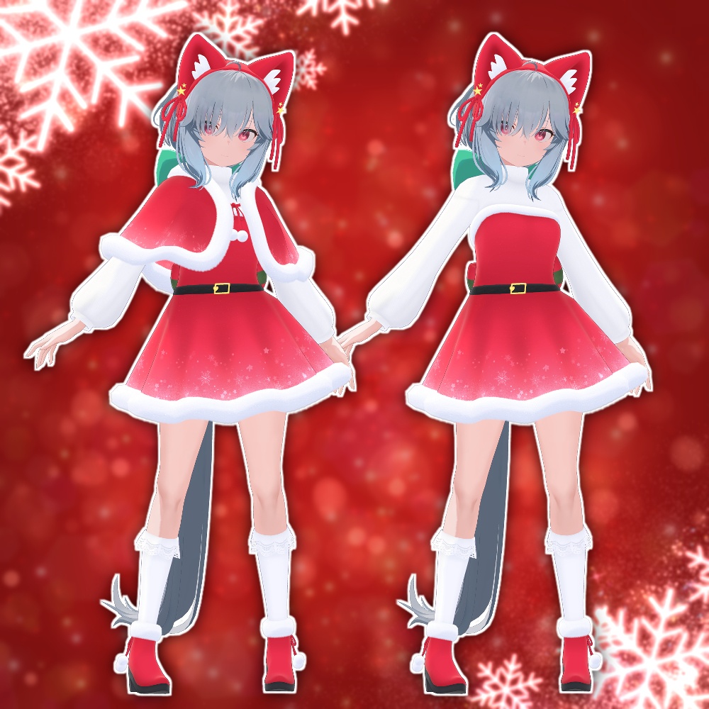 ✨セール中✨【10アバター対応】クリスマスドレス2024【衣装】