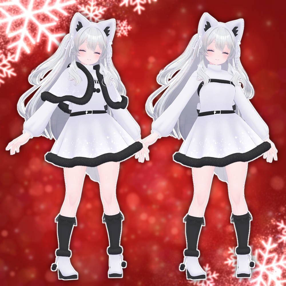 ✨セール中✨【10アバター対応】クリスマスドレス2024【衣装】