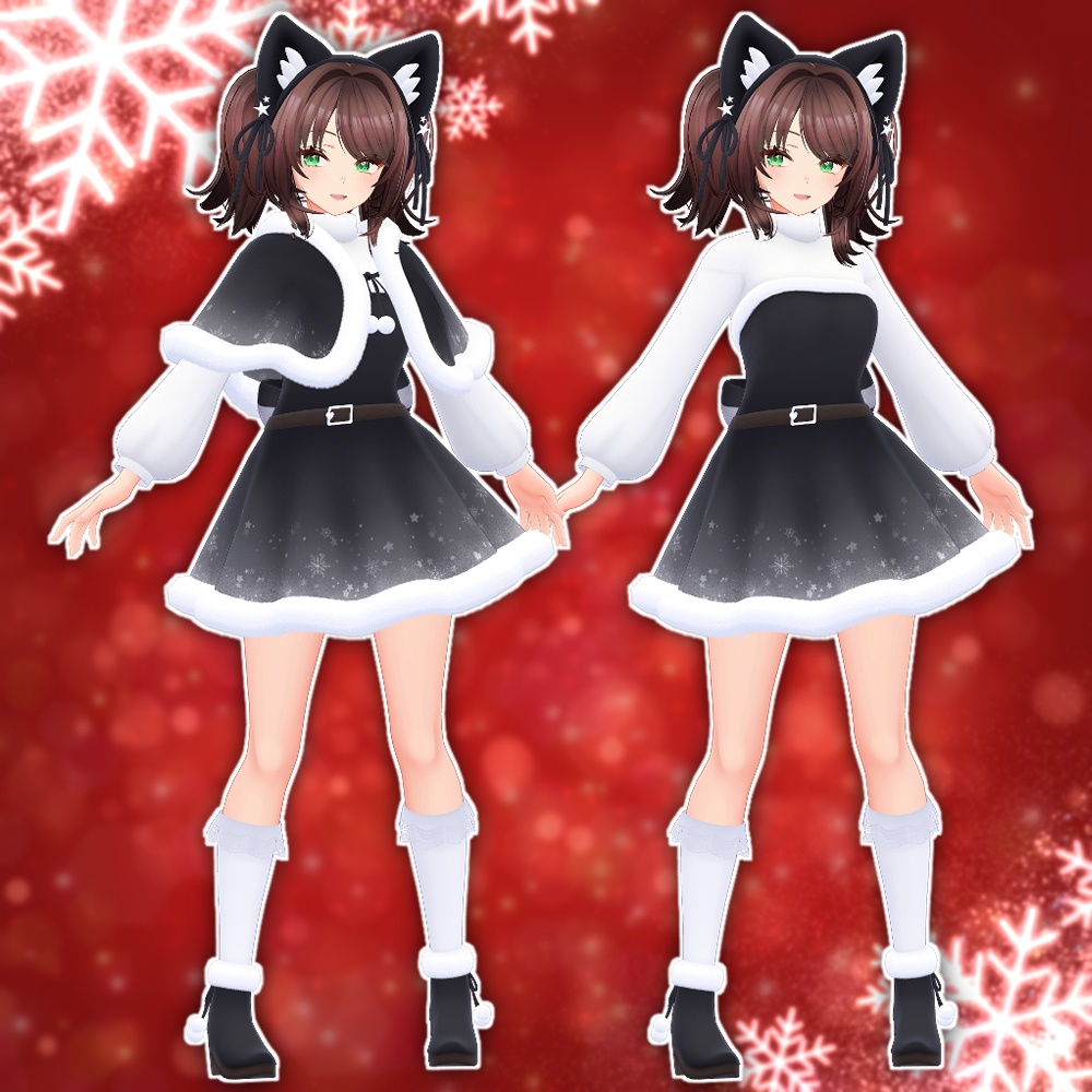 ✨セール中✨【10アバター対応】クリスマスドレス2024【衣装】