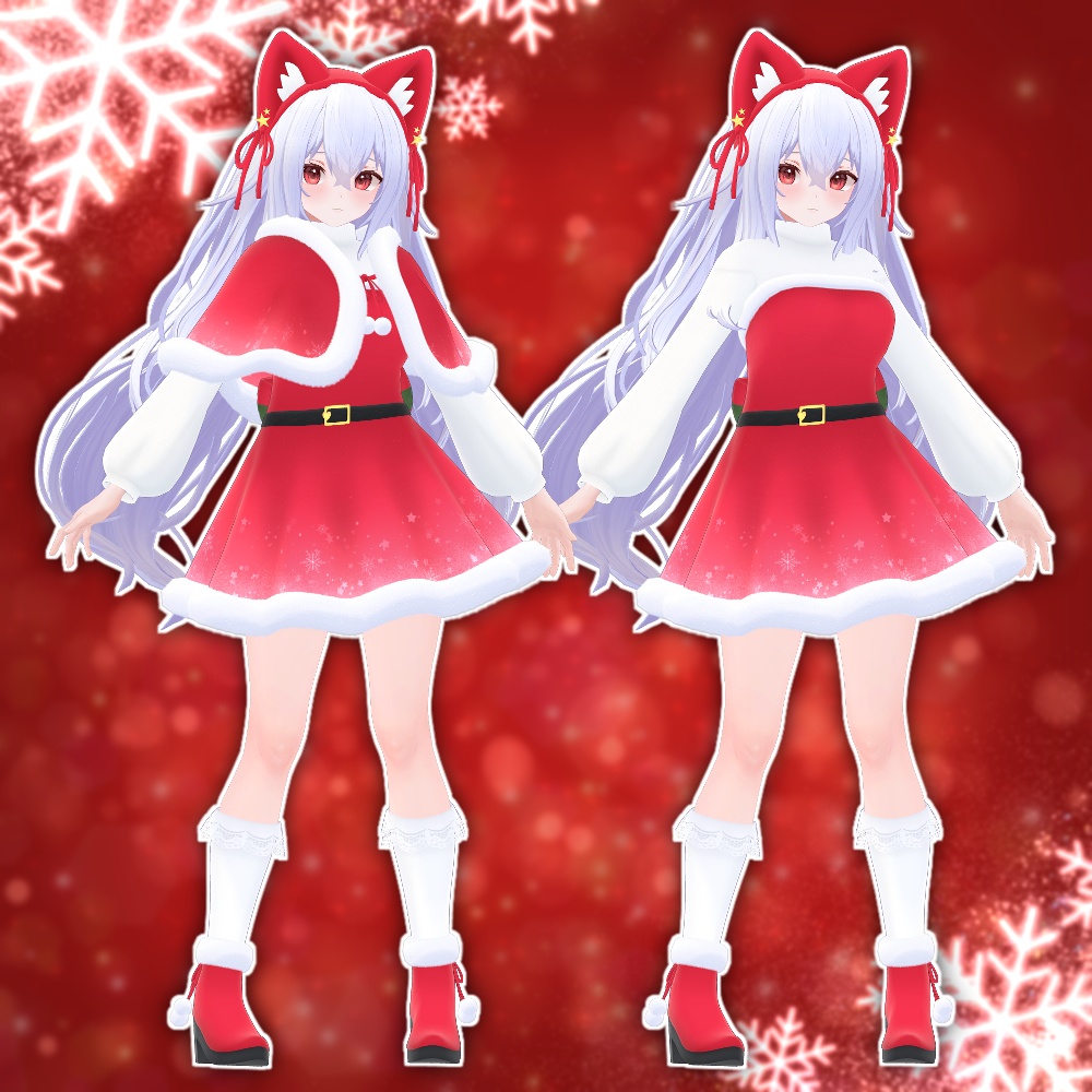 ✨セール中✨【10アバター対応】クリスマスドレス2024【衣装】