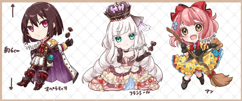 アクリルスタンド（3種）/メルスト