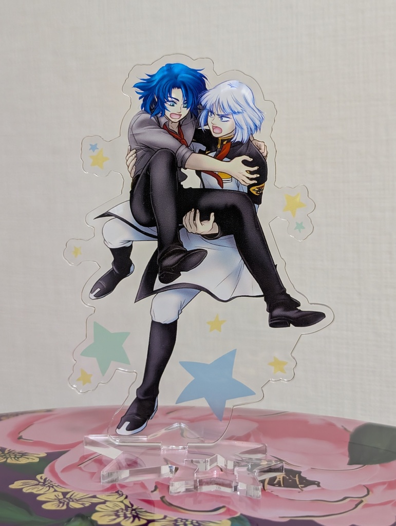 イザアス お姫様だっこ(?)アクリルスタンド