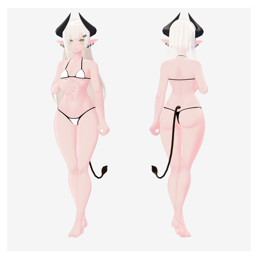 オリジナル3Dモデル『Gina』