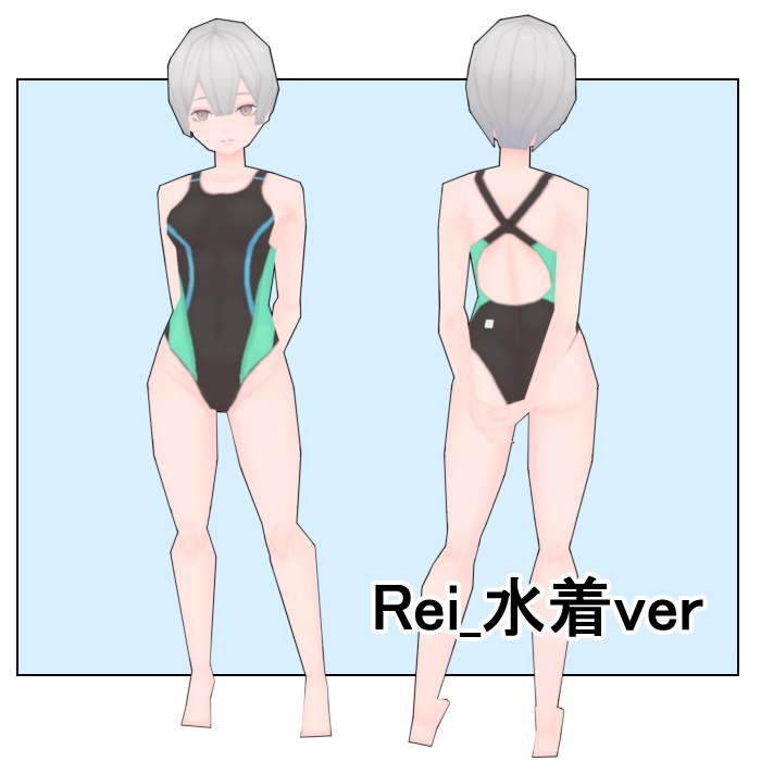 『 -Rei- 』オリジナル3Dモデル