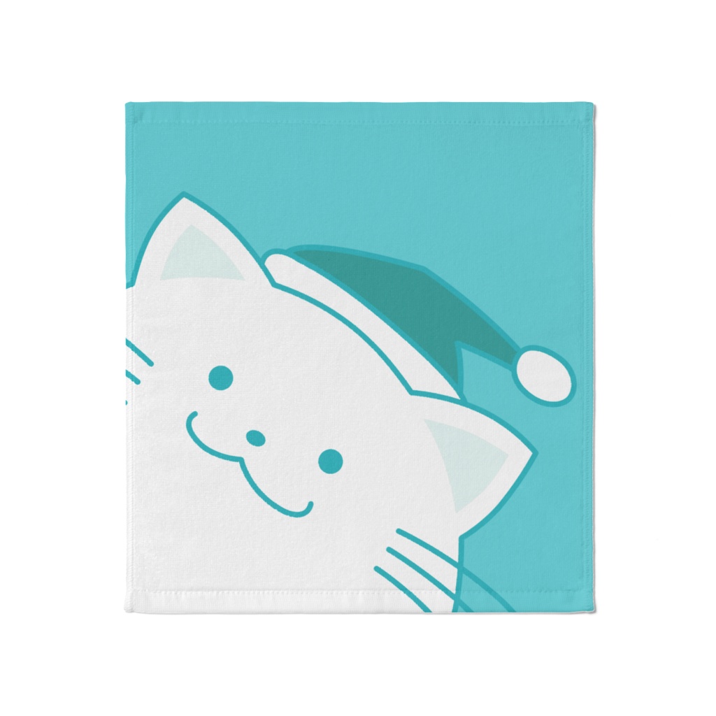 あのなんか不思議なねこちゃん-タオル