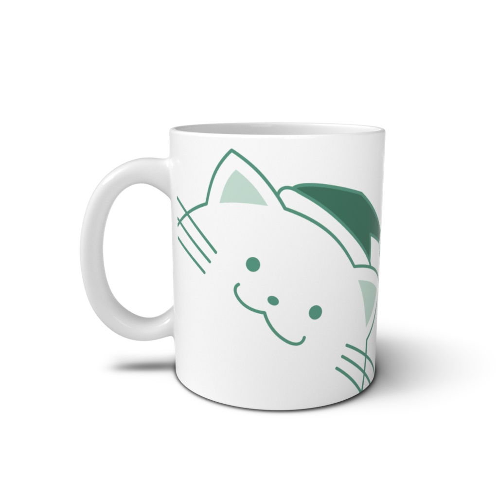 あのなんか不思議なねこちゃん-マグカップ