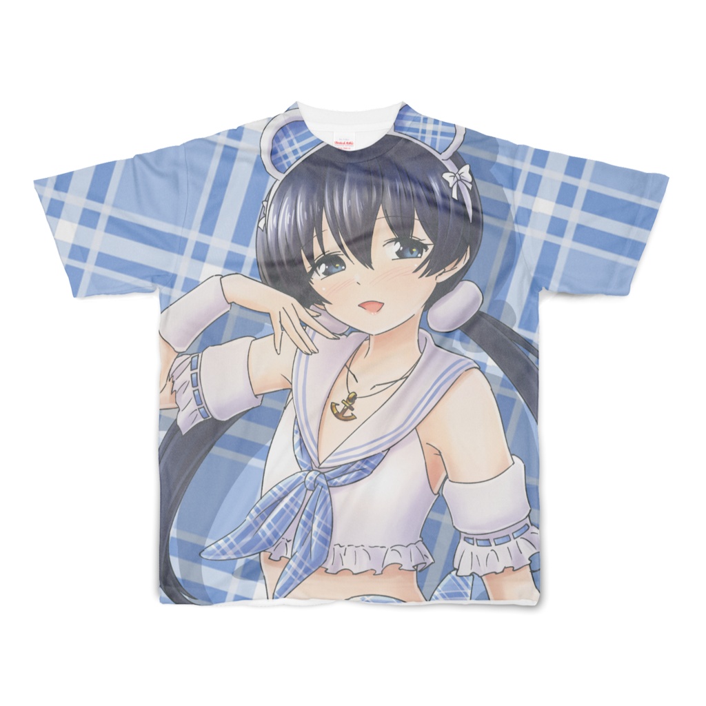 奥山すみれさん（しろくま風水着ver）-フルグラフィックTシャツ