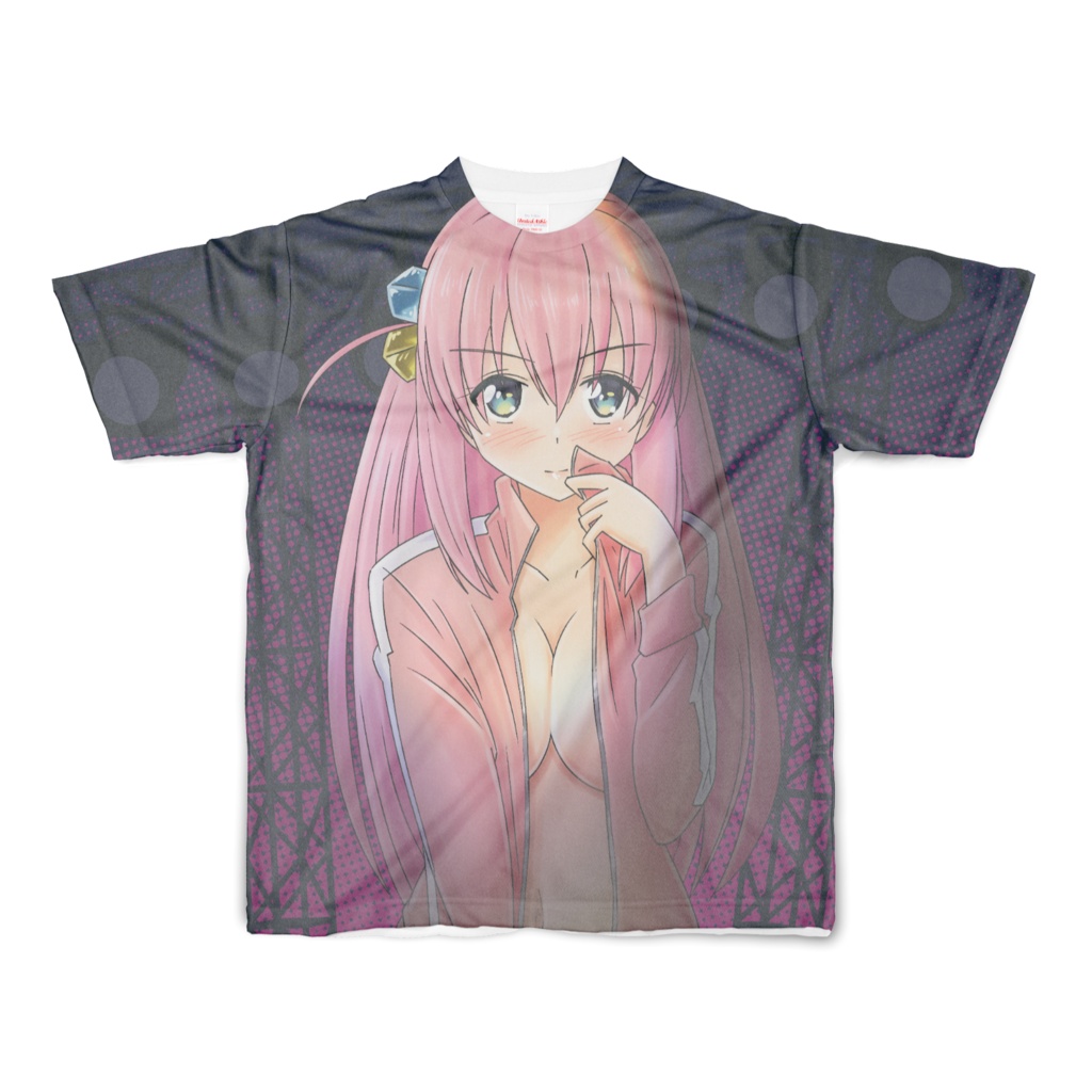 ぼっちちゃん（照明off ver）-フルグラフィックTシャツ